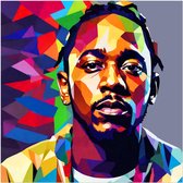 Kendrick lamar poster |Kendrick lamar posters | 50 x 50 cm | pop art streetart | WALWALLS.STORE