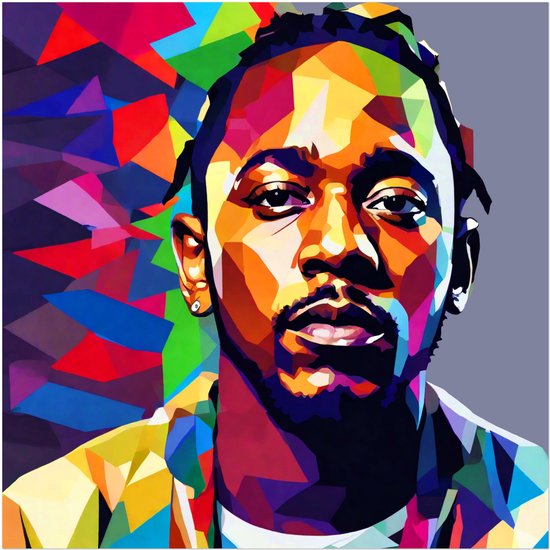 Kendrick lamar poster |Kendrick lamar posters | 50 x 50 cm | pop art streetart | WALWALLS.STORE