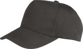 Boston cap - One Size, Zwart