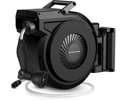 Boîte à tuyaux murale CoolHome 38 mètres - noir