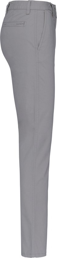 Pantalon chino femme Kariban K741 - Gris fin - 46 NL (48 FR)