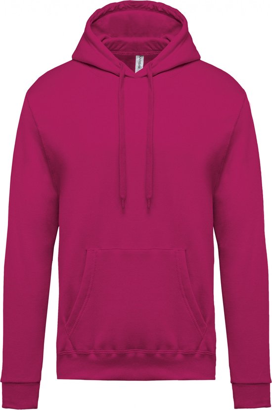 Sweatshirt Heren L Kariban Lange mouw Fuchsia 80% Katoen, 20% Polyester