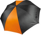 Paraplu One Size Kimood Black / Orange 100% Polyester