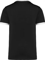 SportT-shirt Unisex S Proact Ronde hals Korte mouw Black 100% Polyester