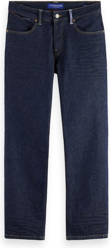 Scotch & Soda The Zee Straight Fit Jeans — Deep Ink Heren Jeans - Maat 32/32