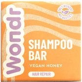 WONDR shampoo bar - Vegan Honey - Herstellende molecules - Intens verzorgend - Verzachtend