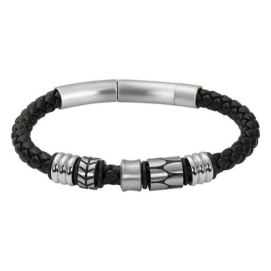 iXXXi-Men-Daniel-Zilver Mat-Heren-Armband (sieraad)-21.5cm