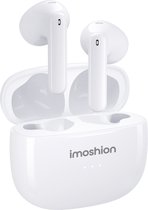 Bol.com iMoshion Aura Earbuds - Draadloze Oordopjes - Wireless Bluetooth Earphones - Oortjes - Wit aanbieding