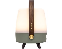 Kooduu Lite-up PLAY Mini - Bluetooth speaker met SOUND BY JBL - Dimbare LED-Lamp - Deens design - in kleur Petroleum