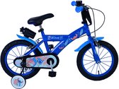 Vélo Enfant Disney Stitch - Garçons - 14 pouces - Blauw - Deux freins à main