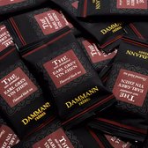 Dammann - Earl Grey Maxi pack 50 sachets cristal emballés - Thé noir à la bergamote - sachets de thé compostables