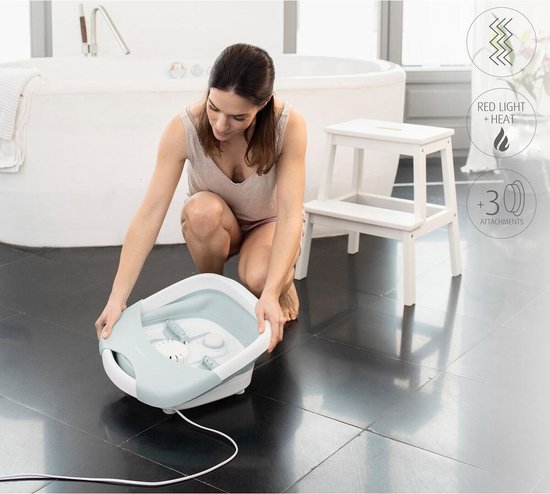 medisana FS 886 - Opvouwbaar voetbubbelbad