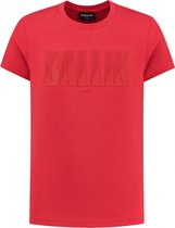 Ballin Amsterdam - Jongens Slim fit T-shirts Crewneck SS - Red - Maat 6