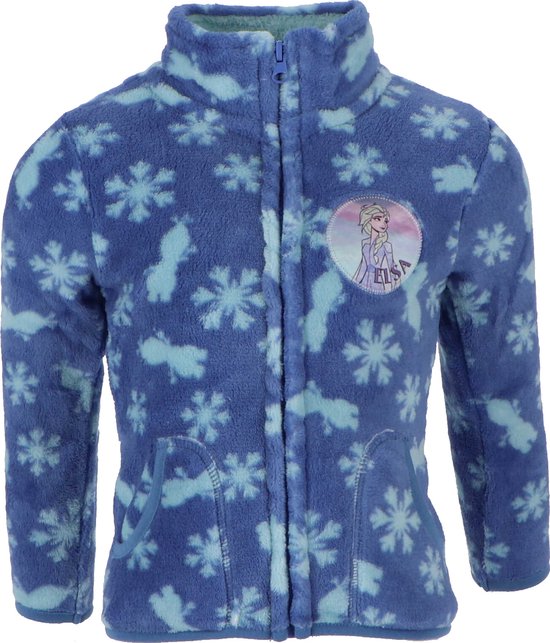 Frozen Disney fleece vest - fleecejack - maat 110/116