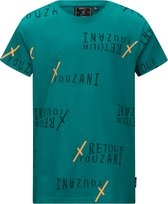 Retour jeans Soccer Jongens T-shirt - ocean green - Maat 15/16