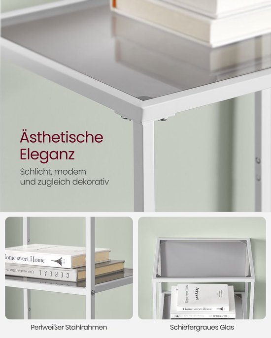 Wandplank, badkamerplank, niet boren, wit, set van 2, acryl wandplank Wandplank, badkamerplank, niet boren, wit, set van 2, acryl wandplank