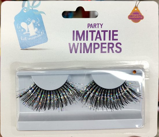 Wimpers carnaval - nepwimpers - festival accessoires - verkleedparty - foute party - herbruikbare wimpers