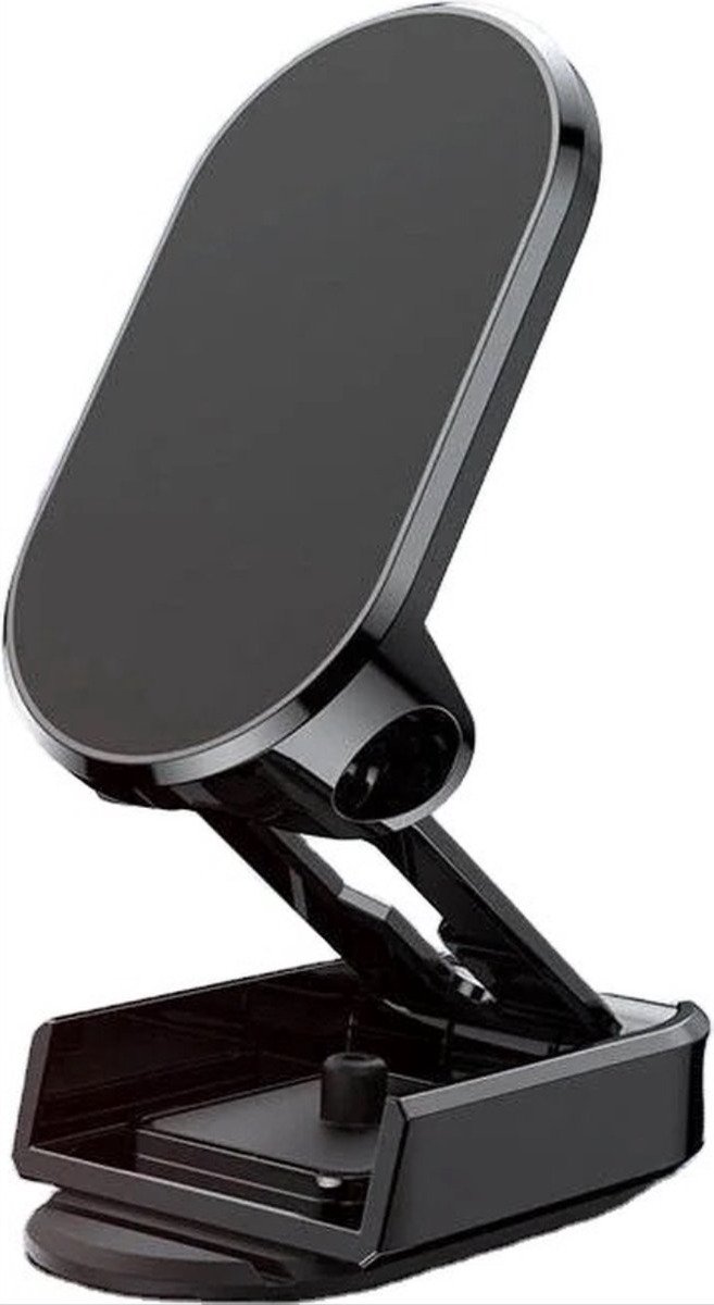 ***Universele Magnetische Telefoonhouder - 360° Draaibaar - Zwart - Gsm/Smartphone Houder - Autohouder - Dashboard/Bureau - Verstelbaar - van Heble® ***