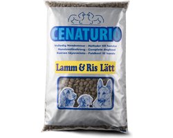 Cenaturio Lamm & Ris Senior - honden droogvoer - 5 KG - alle normaal actieve oudere honden, met voedselallergieën en/of huidproblemen - De voeding wat een dier nodig heeft om fit en gezond te blijven!