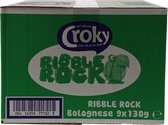 Croky Ribble rock bolognese, vegetarisch-vegan-glutenvrij-lactosevrij 9 zakken x 130 gram
