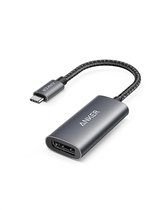 Anker 518 USB-C naar DisplayPort Adapter 8K/60Hz of 4K/144Hz | Geschikt voor o.a. MacBook Pro, MacBook Air, iPad, Laptop | Grijs