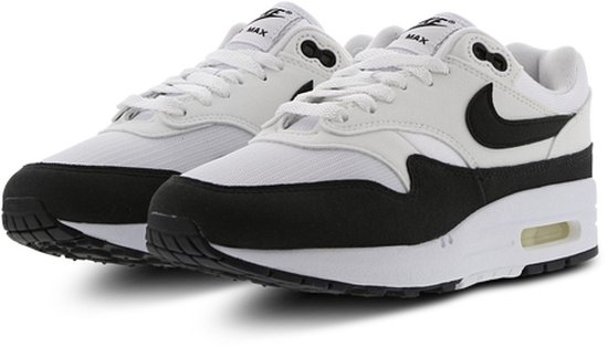 Nike Air Max 1 "White & Black" - Maat: 40