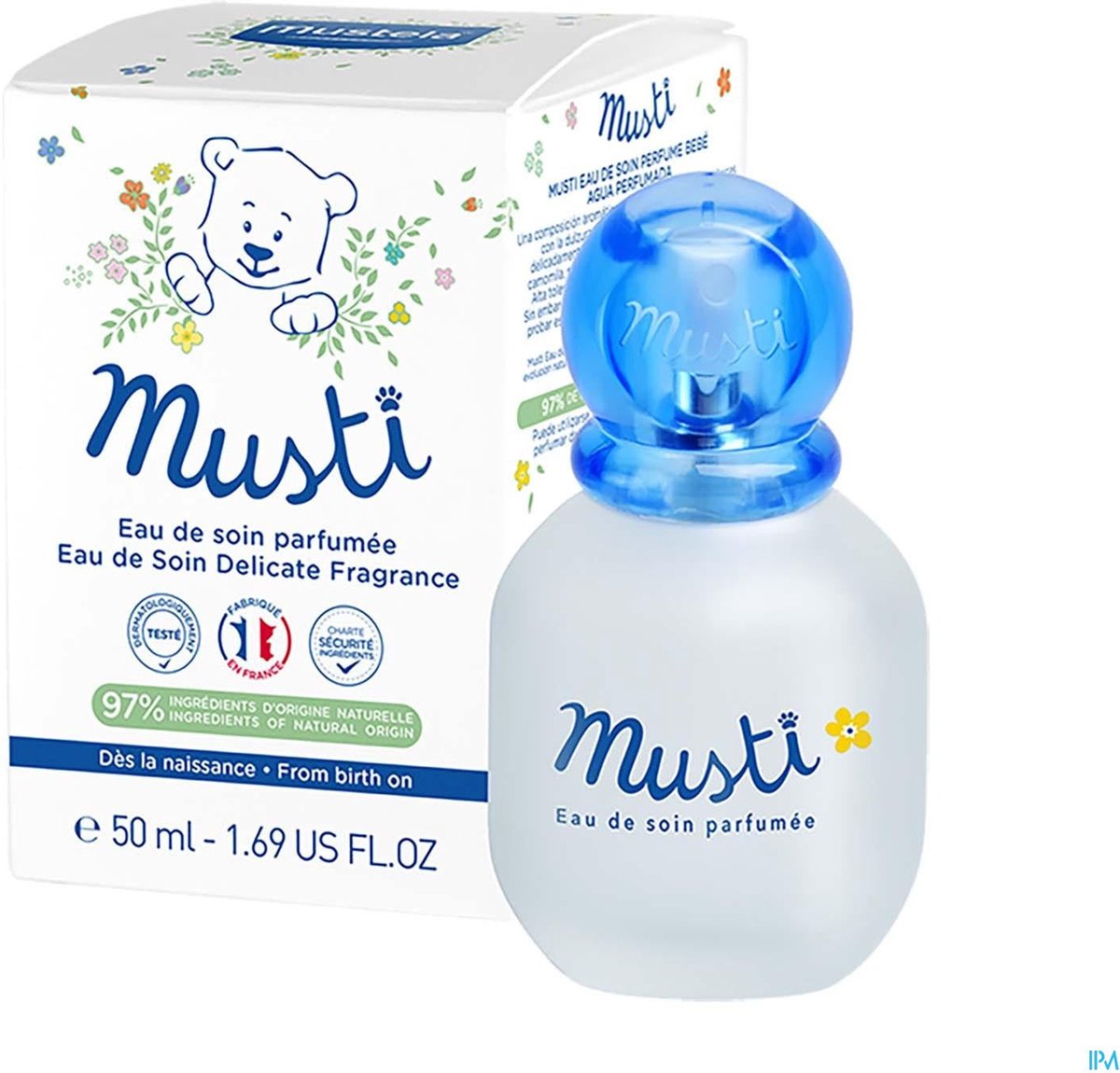 Mustela BB Musti Verzorgingswater spray 50ml