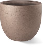 Luca Style de vie Grigio New Egg Pot 65 Métallisé - Bronze