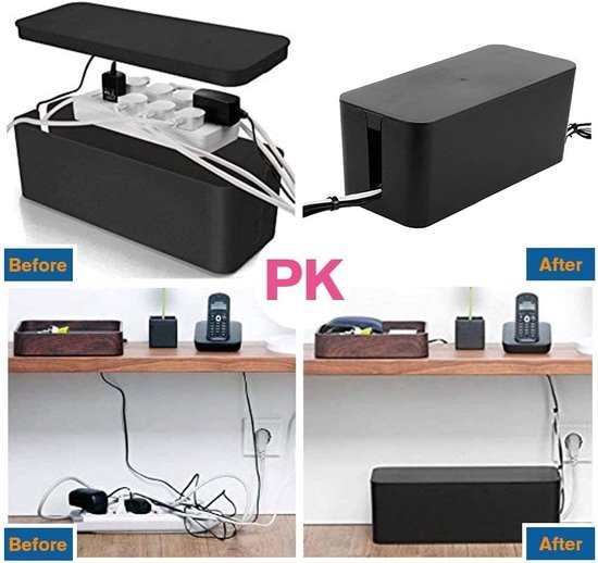 Durable CAVOLINE® BOX S 503510 Kabelmanagementbox Grijs 1 stuk (s