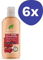 Dr Organic Granaatappel Shampoo (6x 265ml)