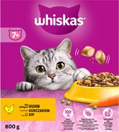 Whiskas 7+ Adult Katten Droogvoer Kip 800 gr