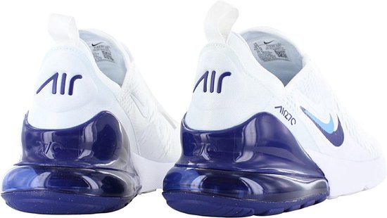 270 shoes white and blue