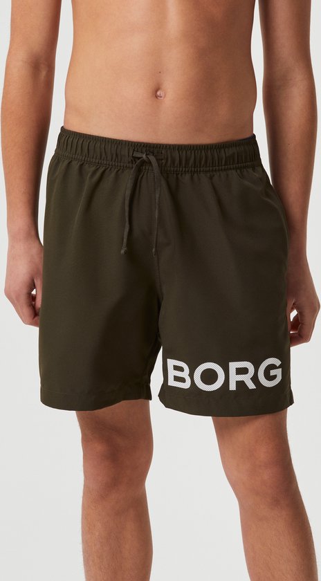 Björn Borg - Swim Shorts - Boys - Jongens - Zwembroek - Rood - 146-152