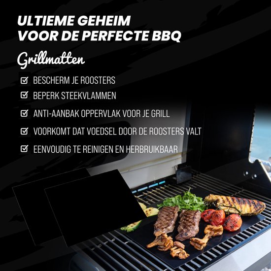 Master Knives 42 pièces - Accessoires BBQ – Outils BBQ – Set BBQ – Acier inoxydable