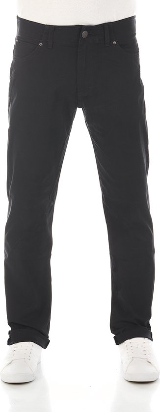 Lee Heren Extreme Motion Straight Fit Jeans - Black - 42W / 32L - Lee® Five-pocketsbroek Extreme Motion - Jeans voor heren - Prima draagcomfort dankzij de katoenmix - Straight fit/recht model - Perfect voor werk en vrije tijd