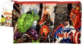 Marvel - Trousse - 24 cm sur 15 cm - Thor - Hulk - Black Panther - Iron Man - Black Widow