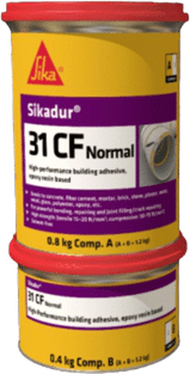Sika Sikadur - 31 CF Normal - 6 Kilo - Plamuur & Vulmiddelen - Sika