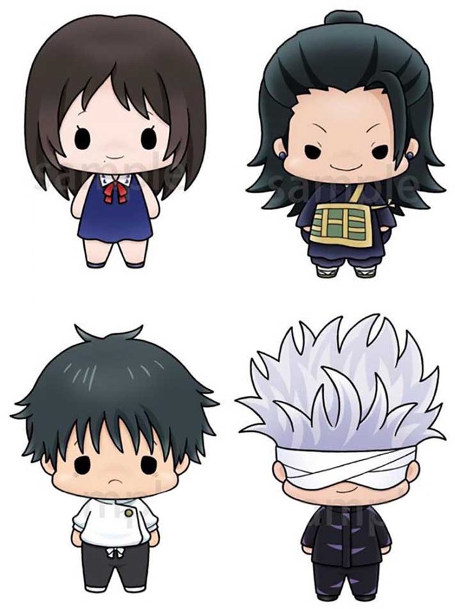 Megahouse Chokorin Jujutsu Kaisen Mascotte Figuur Zwart
