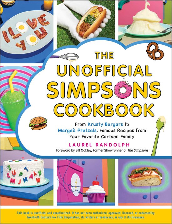 Unofficial Cookbook Gift Series-The Unofficial Simpsons Cook ... - cover