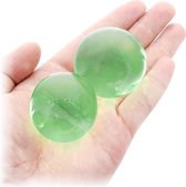 Fako Bijoux® - Waterparels - Water Absorberende Gelballen - 30-40mm - Groen - 50 Stuks