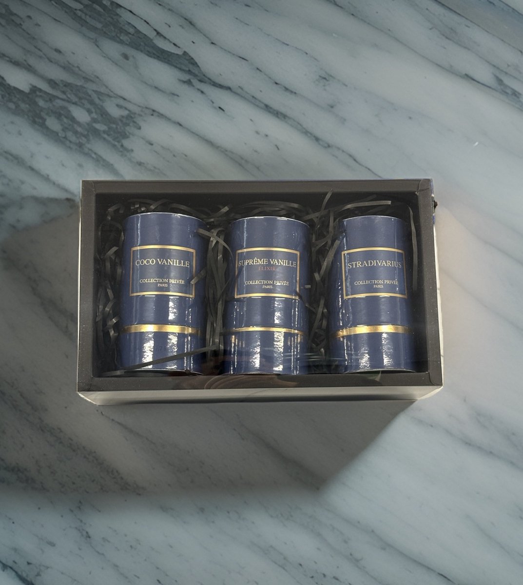 Goedkoopste Eau de parfum Giftset Collection Prive ( Coco Vanille - Supreme Vanile - Stradivarius