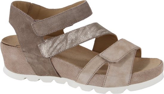 Durea 7405.025.0289-H dames sandalen sportief maat 37,5 (4,5) beige