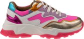DWRS CHESTER White/Neon Pink - Dames Sneaker - B10649-06 - Maat 37