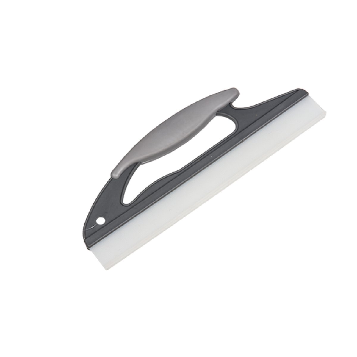 Goedkoopste Silicone watertrekker - 30cm - handvat - grijs - automotive