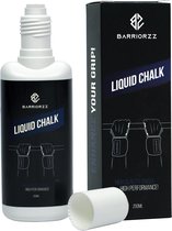 BARRIORZZ Liquid Chalk 200ml - Vloeibaar Magnesium - Calisthenics Streetlifting - Fitness - Crossfit - Klimmen - Turnen - Vloeibaar Kalk - Boulderen - Verbeterd Grip