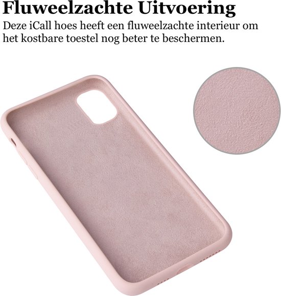 Coque adaptée pour Samsung Galaxy A15 - Protecteur d'écran Couverture Complète Glas & Appareil Photo - Coque Arrière Mat Rose