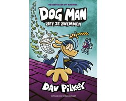 foto van Dog Man 8 - Dog Man ziet ze zwemmen