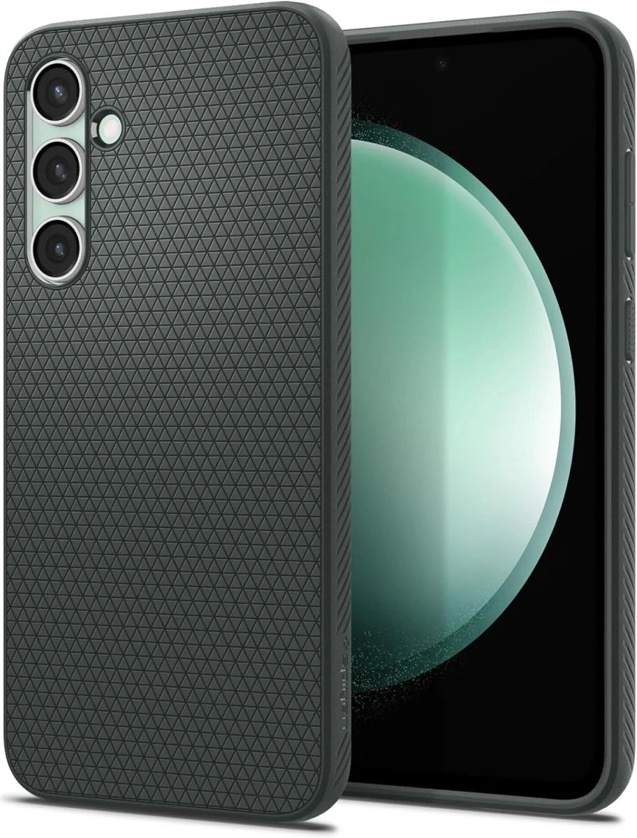 Spigen Geschikt voor - Samsung Galaxy S23 FE 5G - Liquid Air - Back Cover Hoesje - Groen