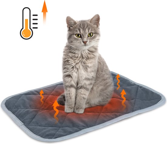 Nobleza Vetbed - warmtemat - M - voor honden en katten