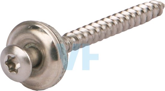 DRESSELHAUS Dakschroef met afdichtring 4,5x25 mm RVS A2 verkoperd, 100 stuks kopen